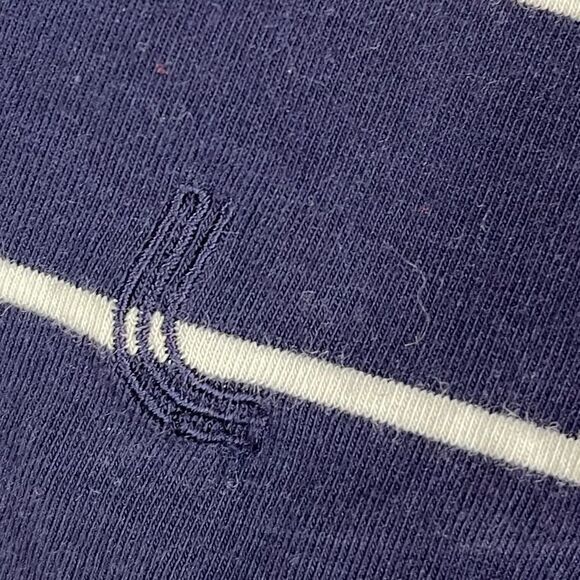 Lole navy striped top size small long sleeve top. - Picture 6 of 6